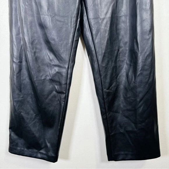 Blank Nyc Elastic Waist Crop Faux Leather  Pants - Picture 7 of 15
